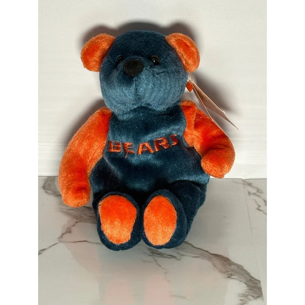 Chicago Bears Salvino's NFL Team 2000 Bammers Plush Bear Navy Orange Collectible